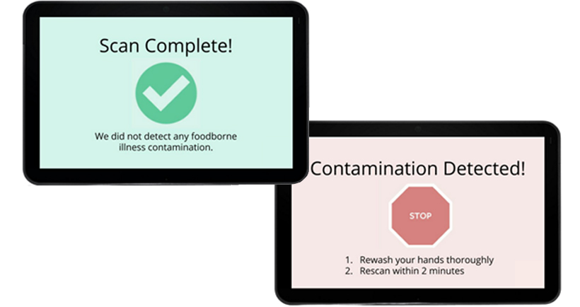 PathSpot Result Screens